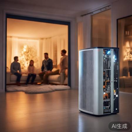 空气能热泵，安全可靠取暖。