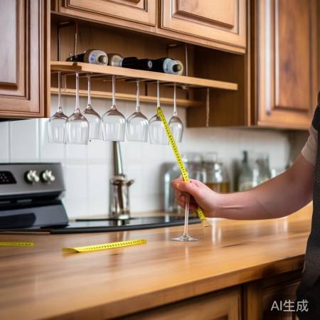 量挂杯位，估尺寸选吊板