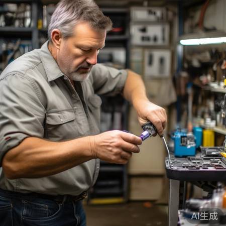 更换电池，稳握螺丝刀，安全第一