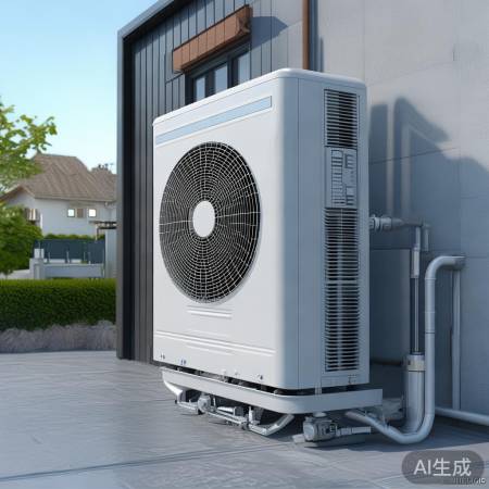 空气能设备：空气热能变水温，节