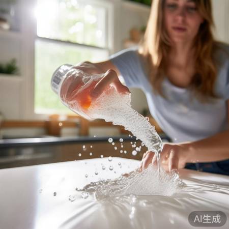 碳酸除渍，一擦即净