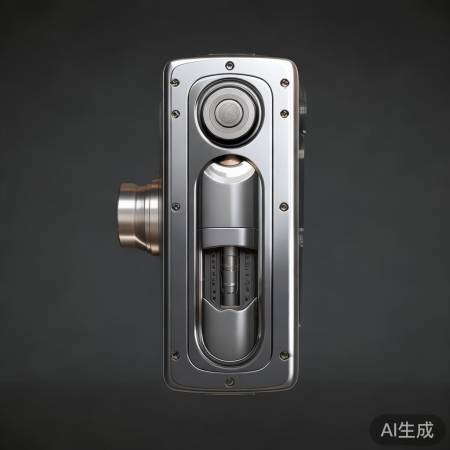 指纹锁面板构造，尺寸匹配美观实