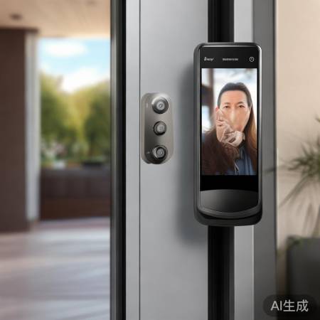 智能猫眼夜视访客记录，出门无忧