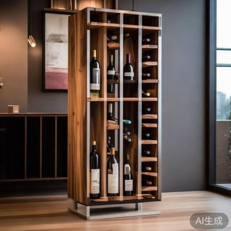 极简酒柜，提升家居品味。