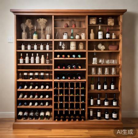 酒柜架子，收纳神器，承重力强。