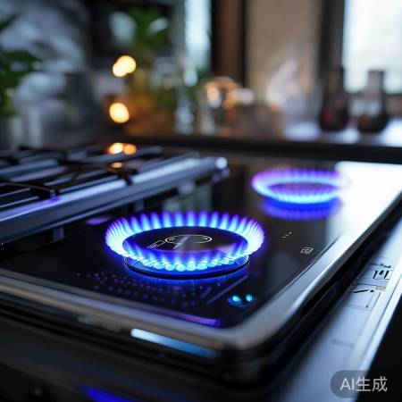 智能燃气灶，安全又便捷