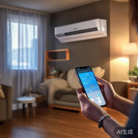 智能家居中央空调，一键掌控，生