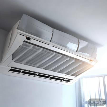 清洗后焕新，空调清爽省电！