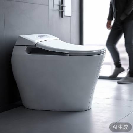 智能马桶，感应自动，生活细节关