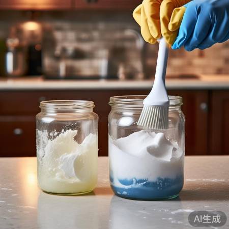 食醋小苏打清洁加热棒过滤网