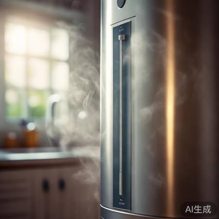 热水器水位要适中，减少异味。