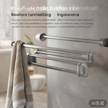 新型壁挂炉毛巾架，人性设计防滑