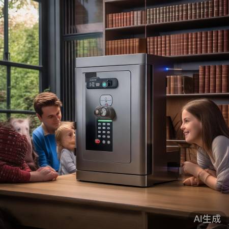 “智能保险柜，安全无忧神器！”