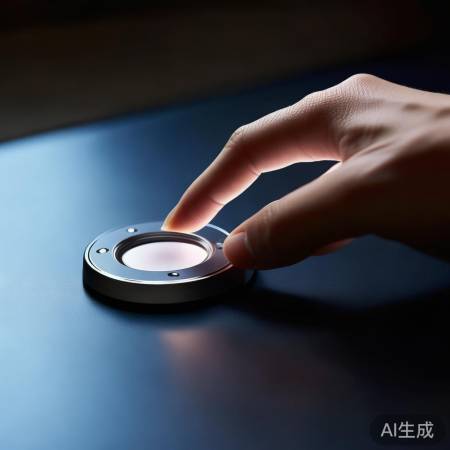 指纹录入，轻按解锁