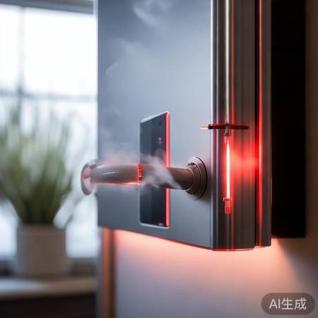 壁挂炉出水口安全报警，防止水温