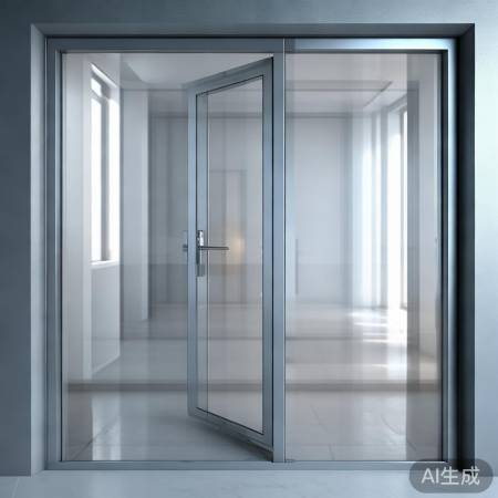 玻璃门安全高，双层夹胶保障。
