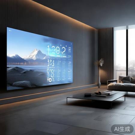 P6大屏显示，温控一目了然。