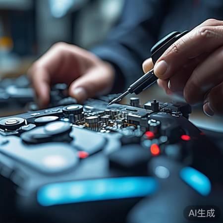 检查手柄连接，防松动拧紧螺丝。