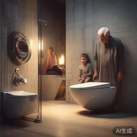 智能马桶安全高度，保障家人安全
