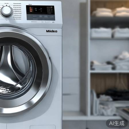 美的洗衣机，3年保修，免费上门