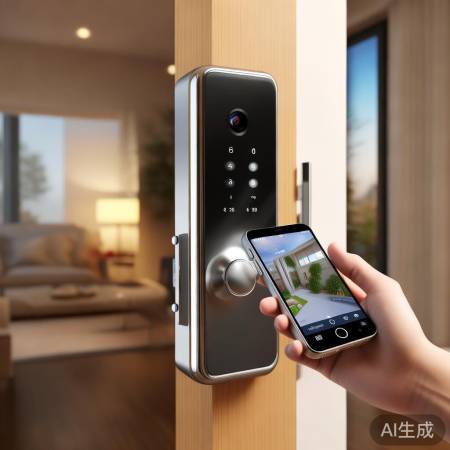 智能锁远程控制，随时随地安心家