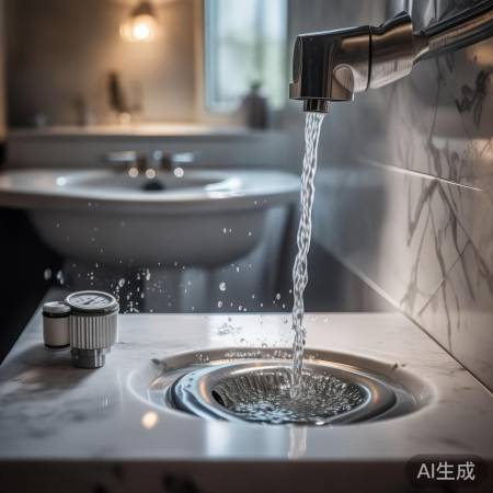 冲水故障，检查水压或清洗过滤网