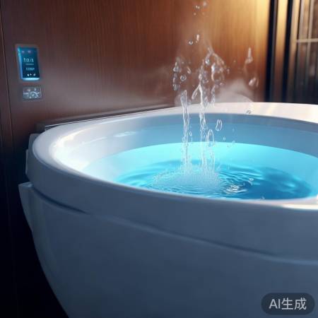 智能马桶冬水温降调整恢复