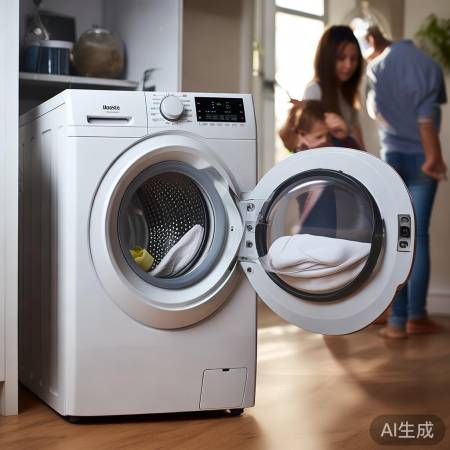 8kg大容量，洗净棉化织品。