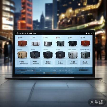 网上购物方便选保险柜，比价选择