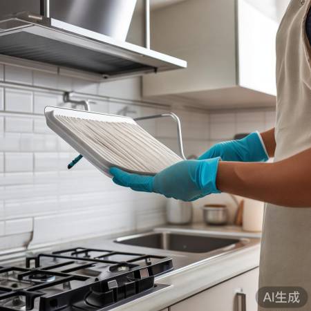 油烟机过滤网清洁小技巧，延长寿