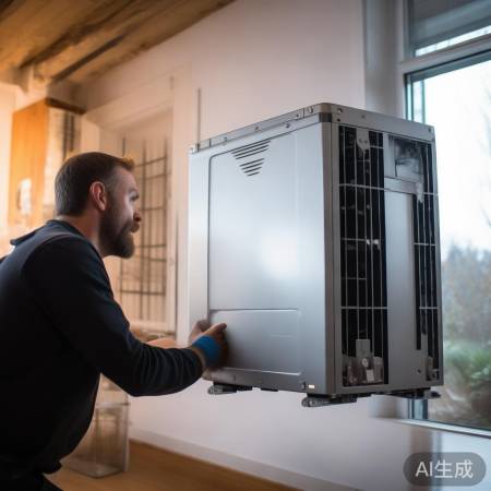 “空气能设备安装，风口位置要选