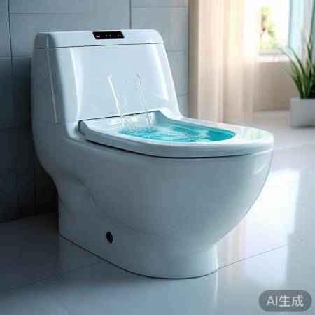 “节水环保，半智能马桶冲水量3