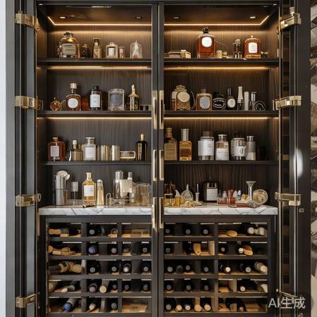 红酒柜巧存小物件