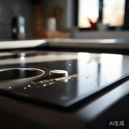 集成灶清洗键亮，保养提示。