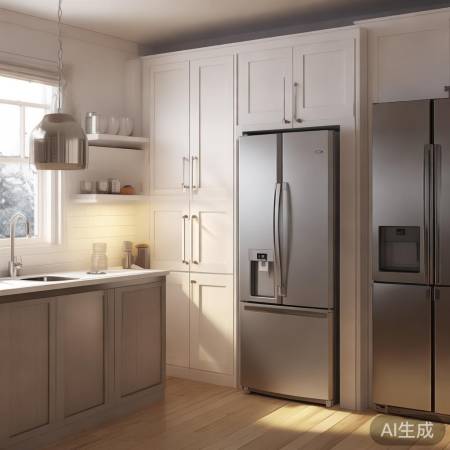 “家电摆放，通风干燥避光冰箱好