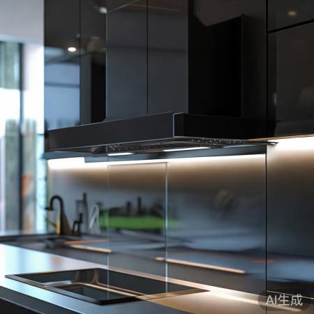 百得油烟机C518，清洗便捷，