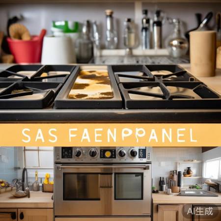 燃气灶面板油污清洁难题解