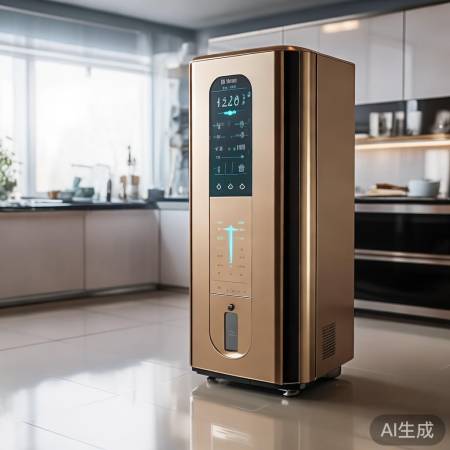 中高端智能热水器，节能显示水质