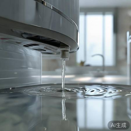 热水器排污口：洗浴清洁保障