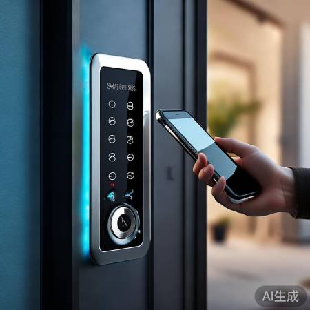 防劫持钥匙，手机远程控门，便捷