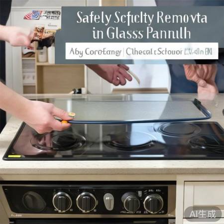 燃气灶玻璃拆卸清洁指南
