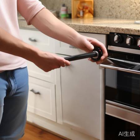 检查开关，测试油烟机。