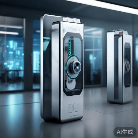 “生物识别锁，独特特征，安全环