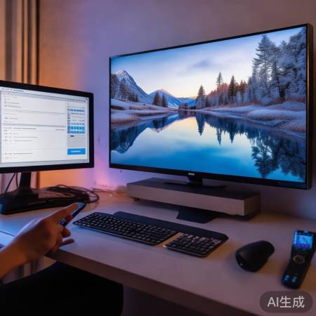 电脑电视连接利器，远程操作便捷