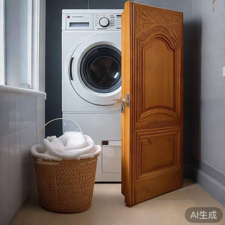 探讨洗衣机装木门奇谈