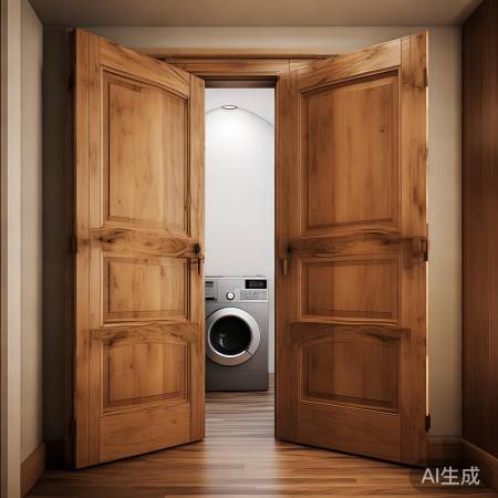 实木或密度板门防水佳