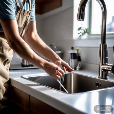 细刷清进排水口，防堵塞。