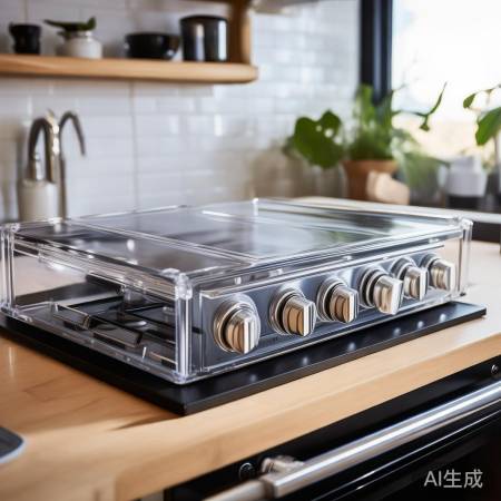 亚克力灶挡板，多彩风格随心选。