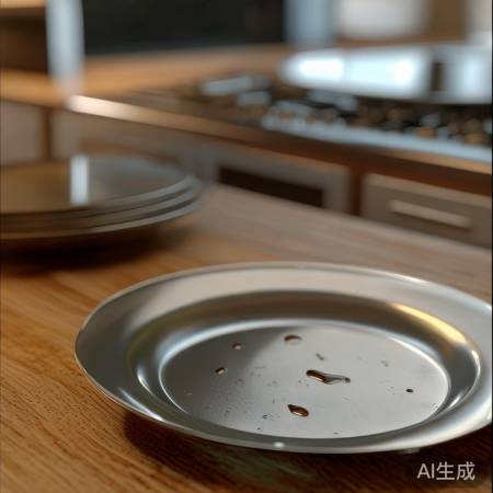 集成灶盘：不锈钢耐用易沾油，塑