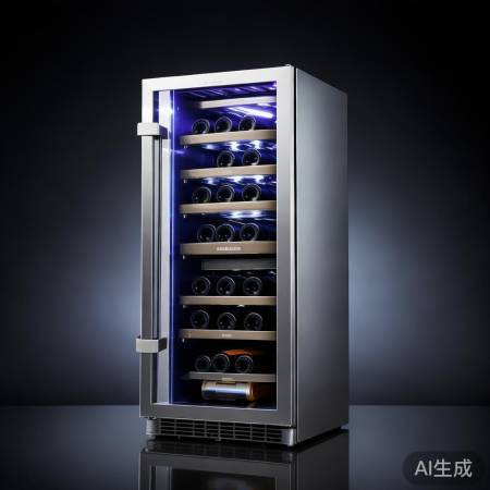 三星红酒柜，精准温控，时尚定制